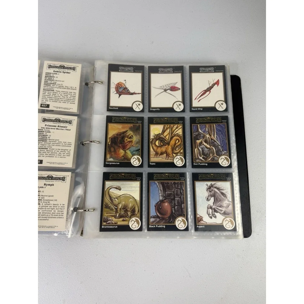 Mixed Lot Of TSR 1992 dungeons And dragons cards